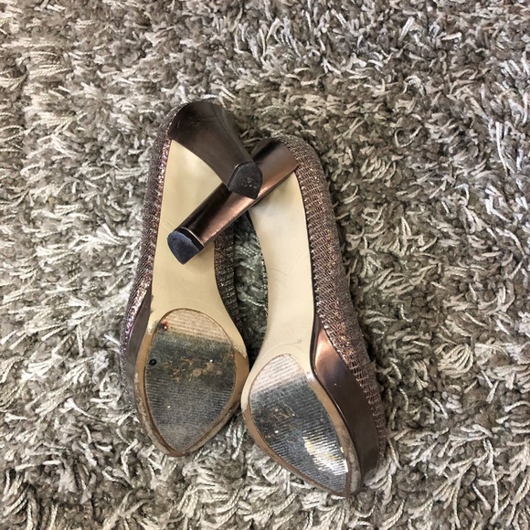 Enzo Angliolini Sparkly Glitter High Heel Shoes - Picture 7 of 7